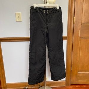 Columbia Black Snow Pants